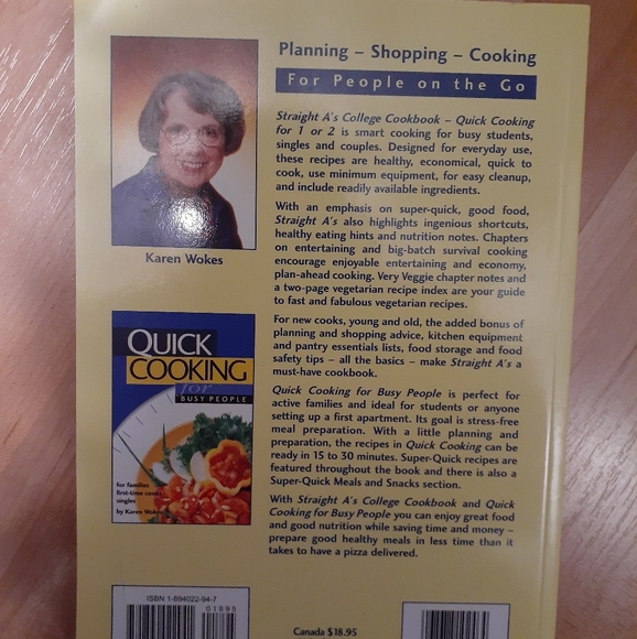 Straight A's College Cookbook - Picture 2 of 4